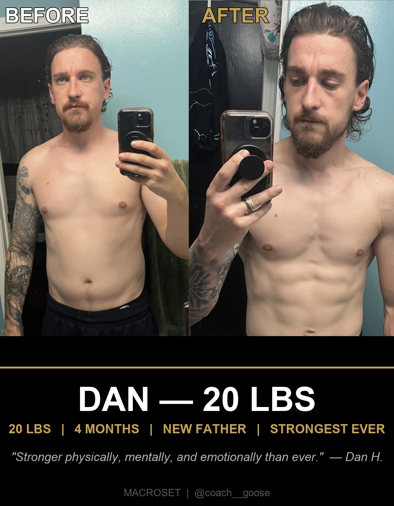 Dan, 20 lbs
